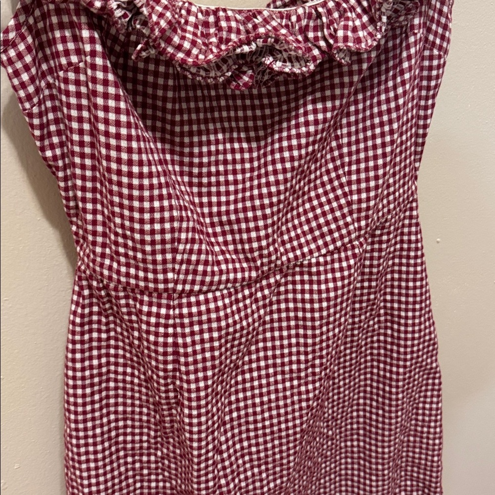 Lovers + Friends Dustin Gingham Mini Dress - Picture 9 of 10
